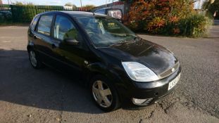 2005/55 REG FORD FIESTA ZETEC, 1.4 PETROL AUTOMATIC, SHOWING 2 FORMER KEEPERS *NO VAT*