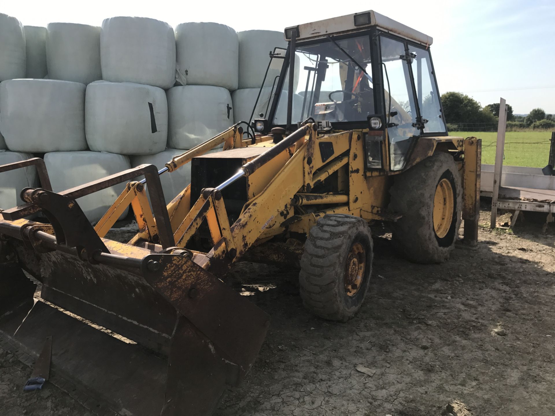 1987/E REG JCB 3CX SITEMASTER, EXTRA DIG WITH BACK ACTOR *PLUS VAT* - Image 3 of 16