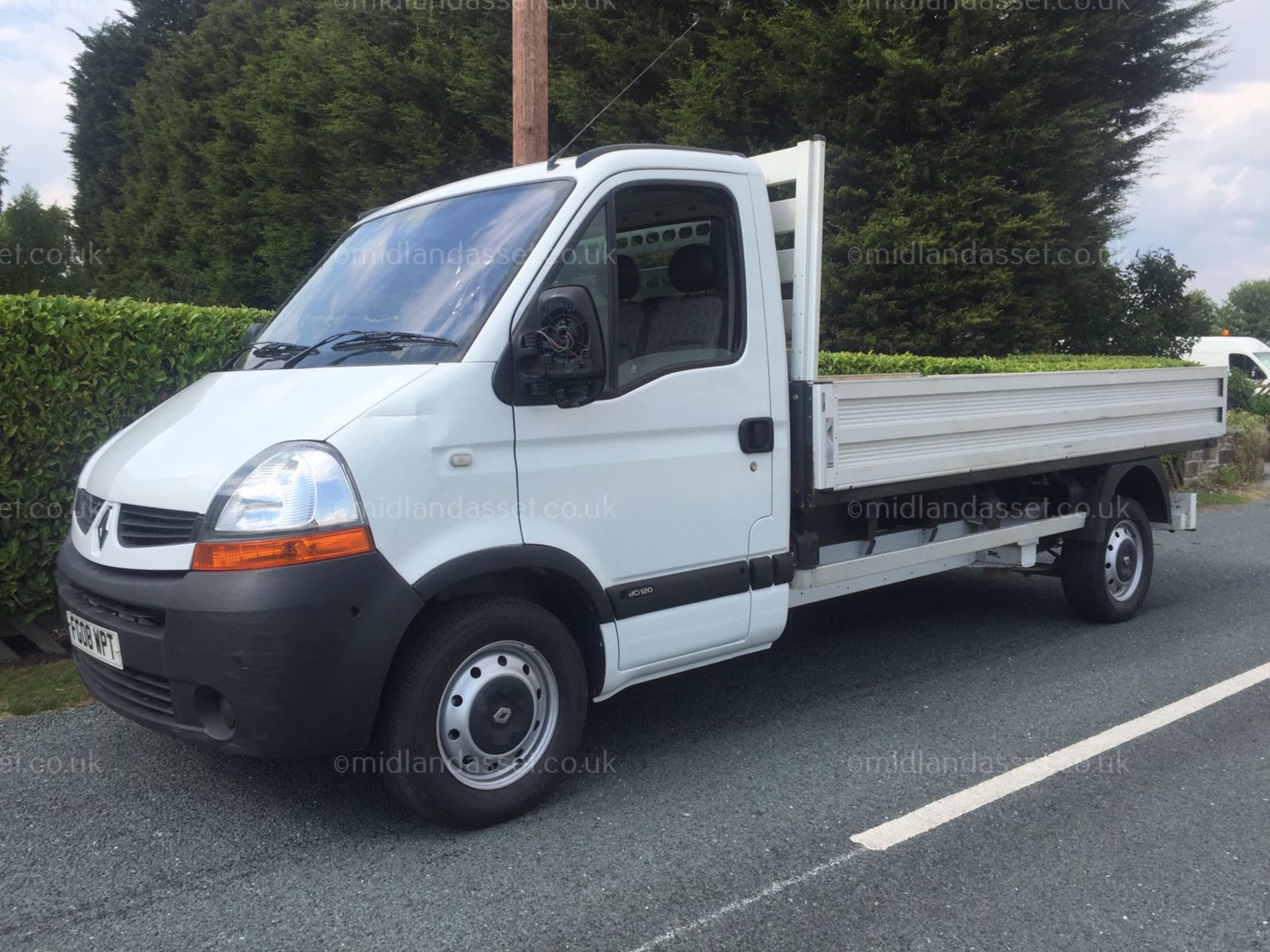 2008/08 REG RENAULT MASTER LL35 DCI 120 DROPSIDE LORRY - Image 2 of 6