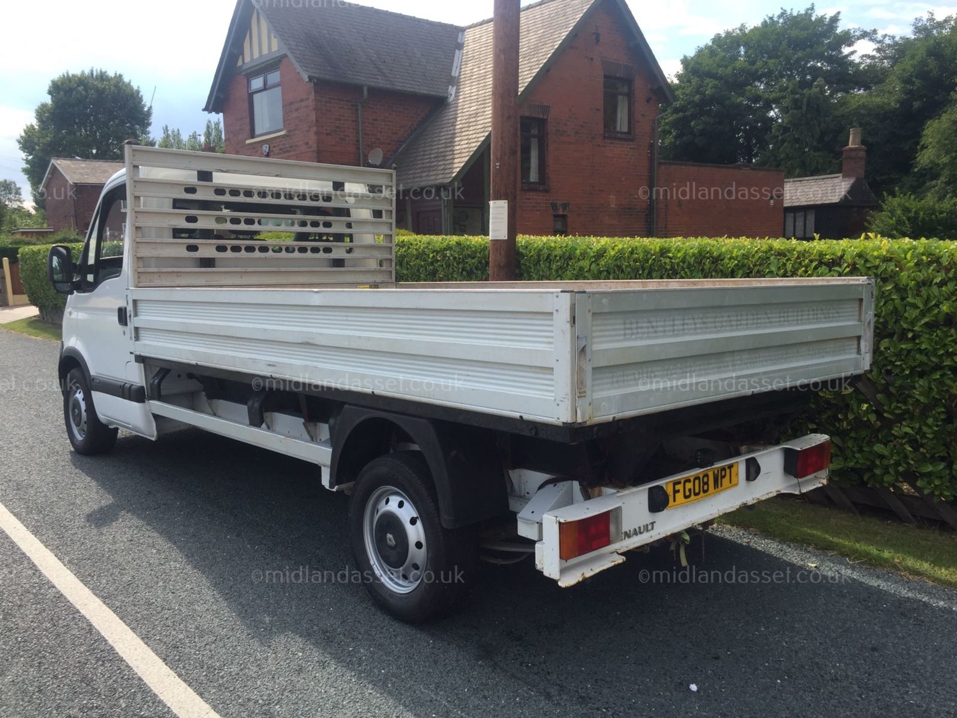 2008/08 REG RENAULT MASTER LL35 DCI 120 DROPSIDE LORRY - Image 4 of 6