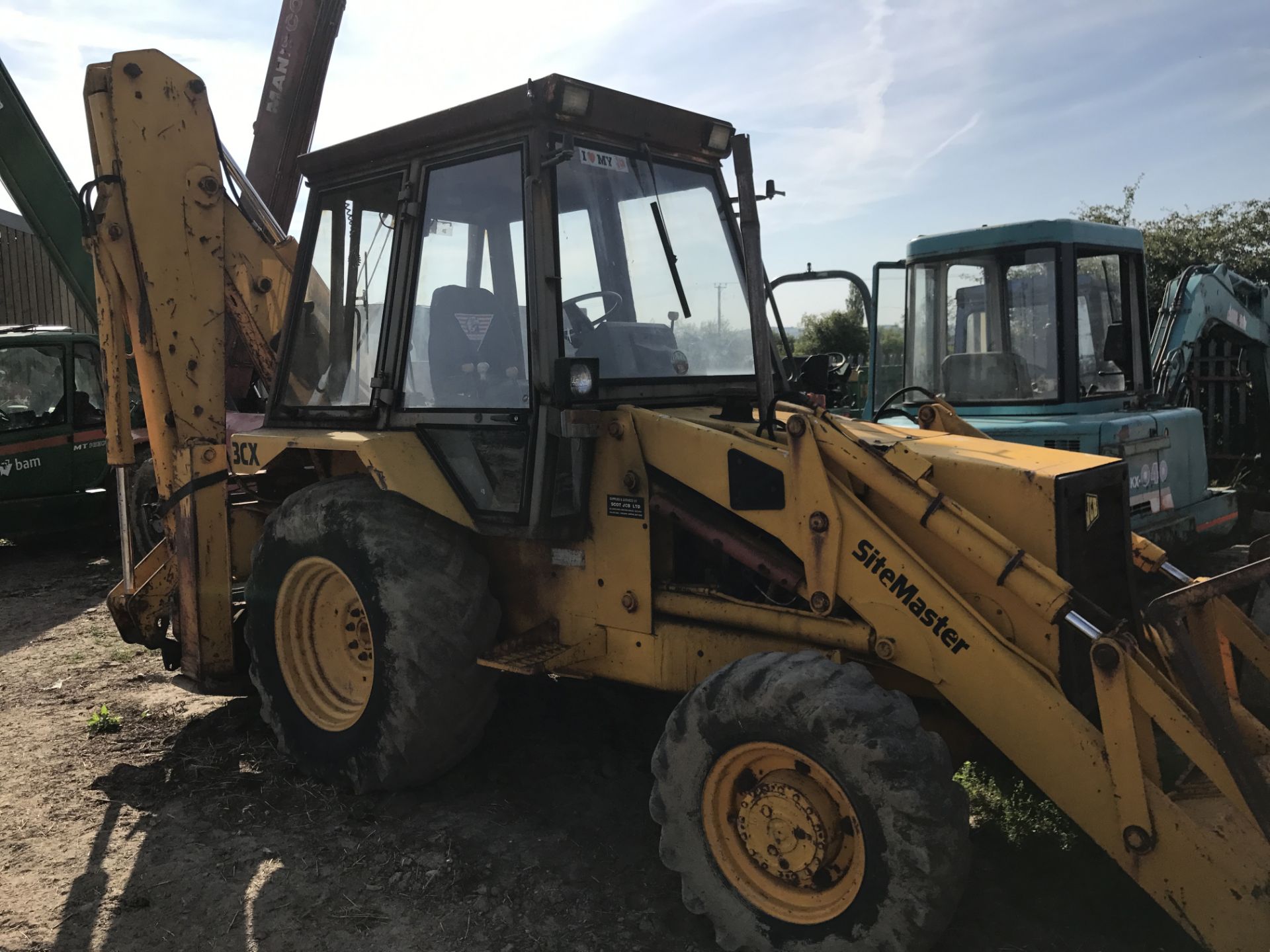 1987/E REG JCB 3CX SITEMASTER, EXTRA DIG WITH BACK ACTOR *PLUS VAT* - Image 15 of 16