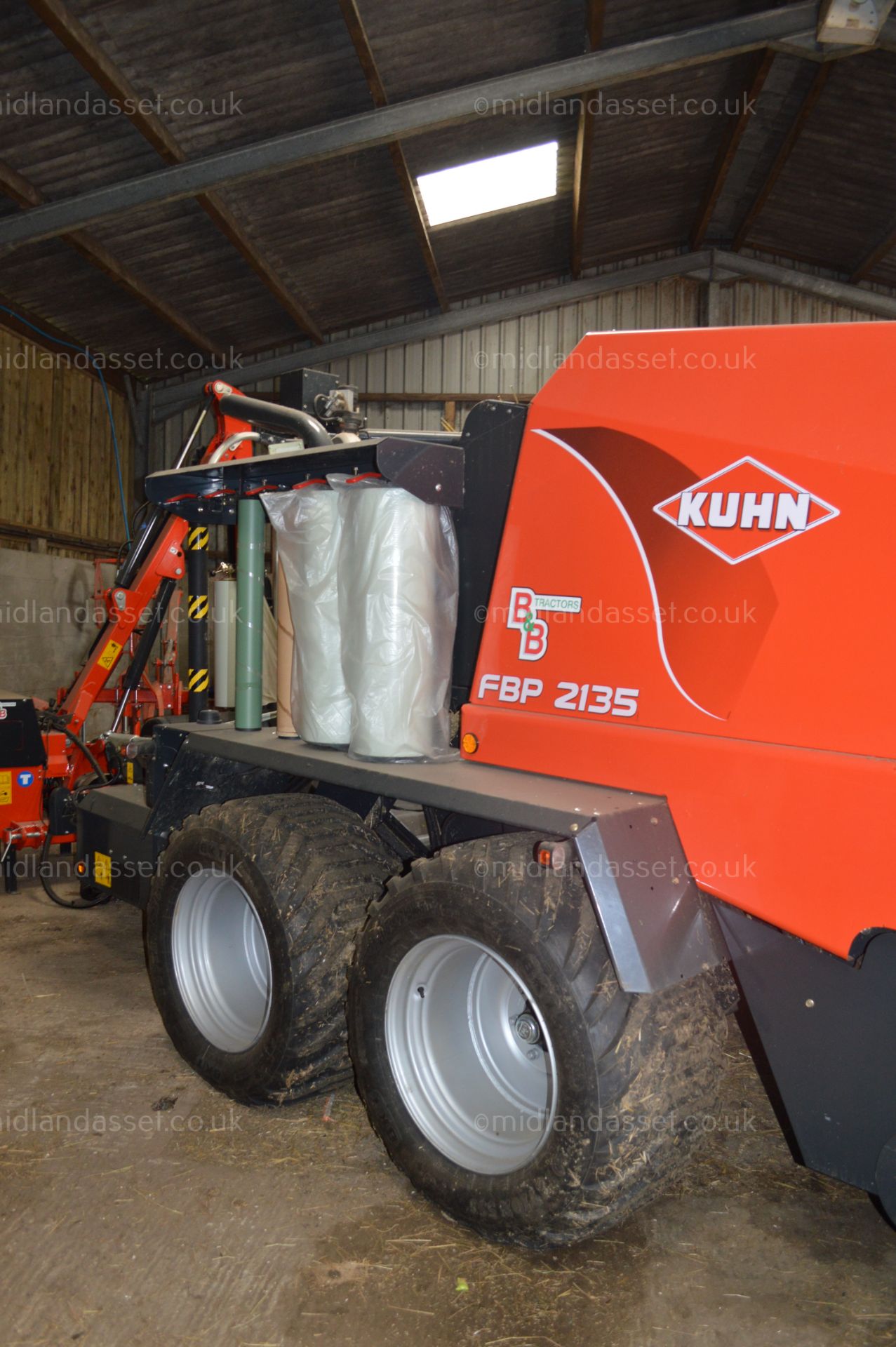 2014 KUHN POWERTRACK FBP 125 BALER WRAPPER - Image 10 of 13