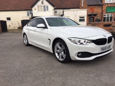 2014 BMW 420D GRAN COUPE SE AUTOMATIC, SHOWING 1 FORMER KEEPER *NO VAT*
