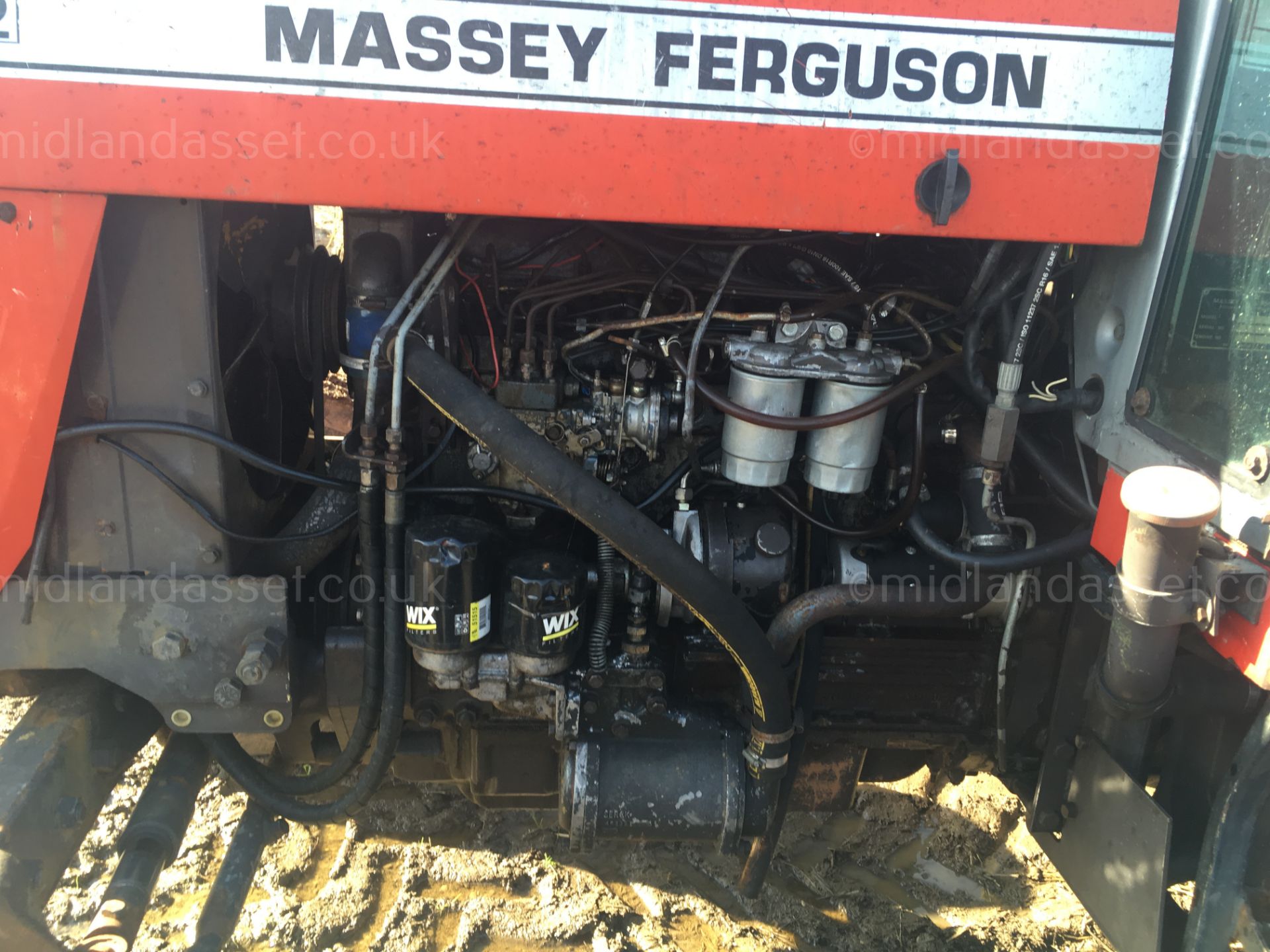 1986 MASSEY FERGUSON 699 WITH RETROFIT TURBO - Image 2 of 4