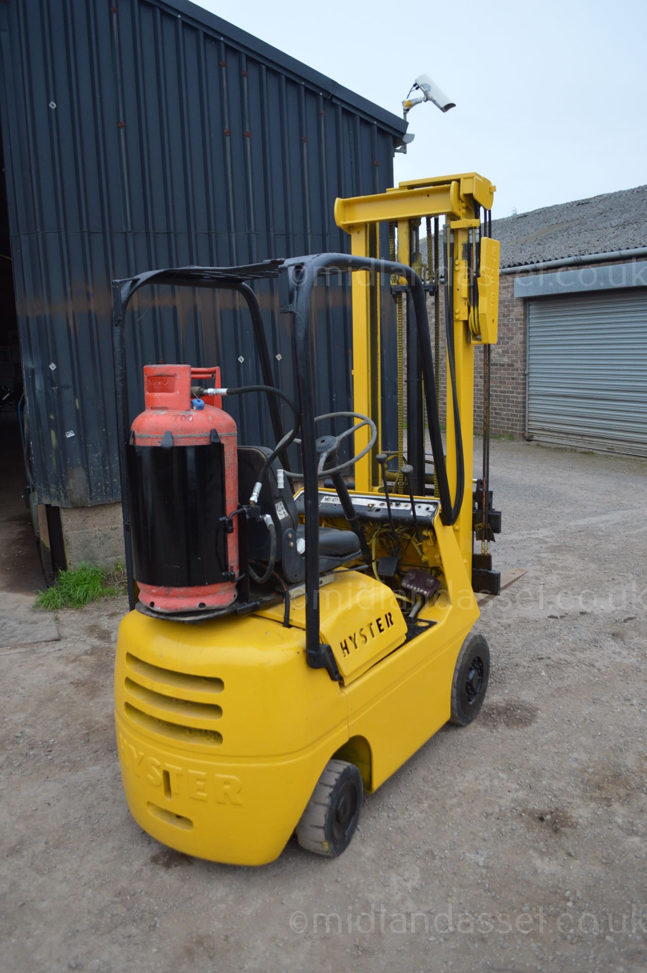 HYSTER LPG MONOTROL FORK TRUCK - Image 4 of 10