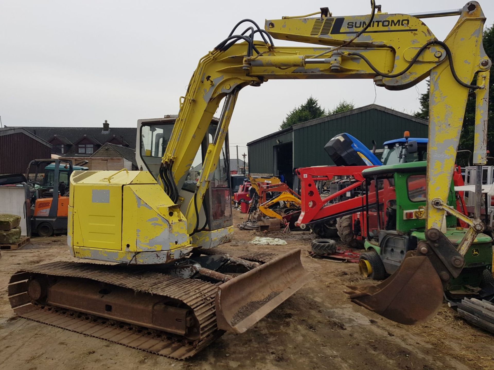 SUMITOMO SH75U TRACKED EXCAVATOR, STARTS AND RUNS *PLUS VAT*