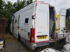 2004/54 REG IVECO DAILY S2000 PRISON VAN (SHOWING 1 OWNER FROM NEW) - SELLING AS SPARES & REPAIRS