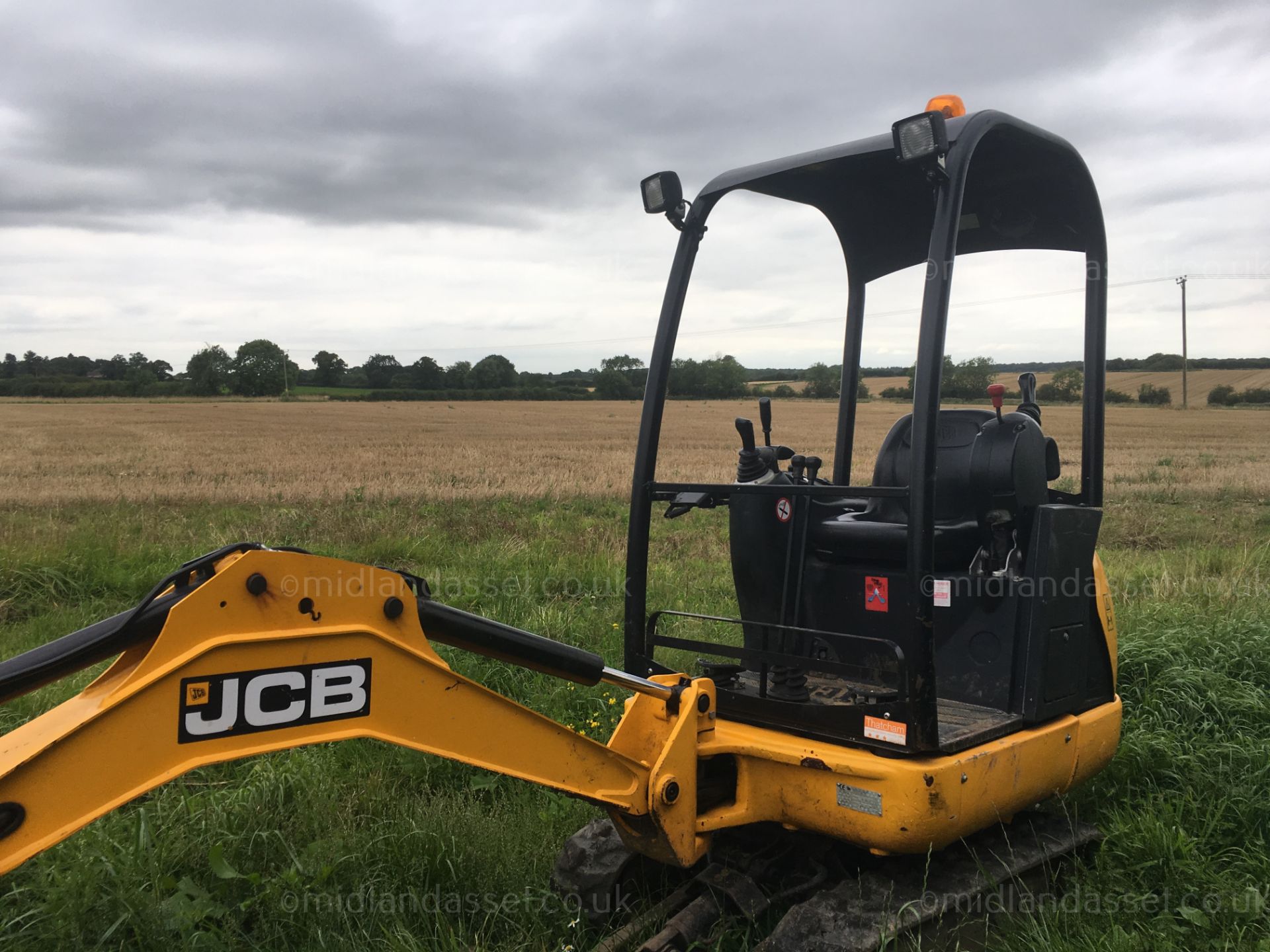 JCB 8014 1.5 TONNE MINI DIGGER - Image 2 of 3