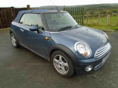 2009/09 REG MINI COOPER 1.6 CONVERTIBLE SERVICE HISTORY