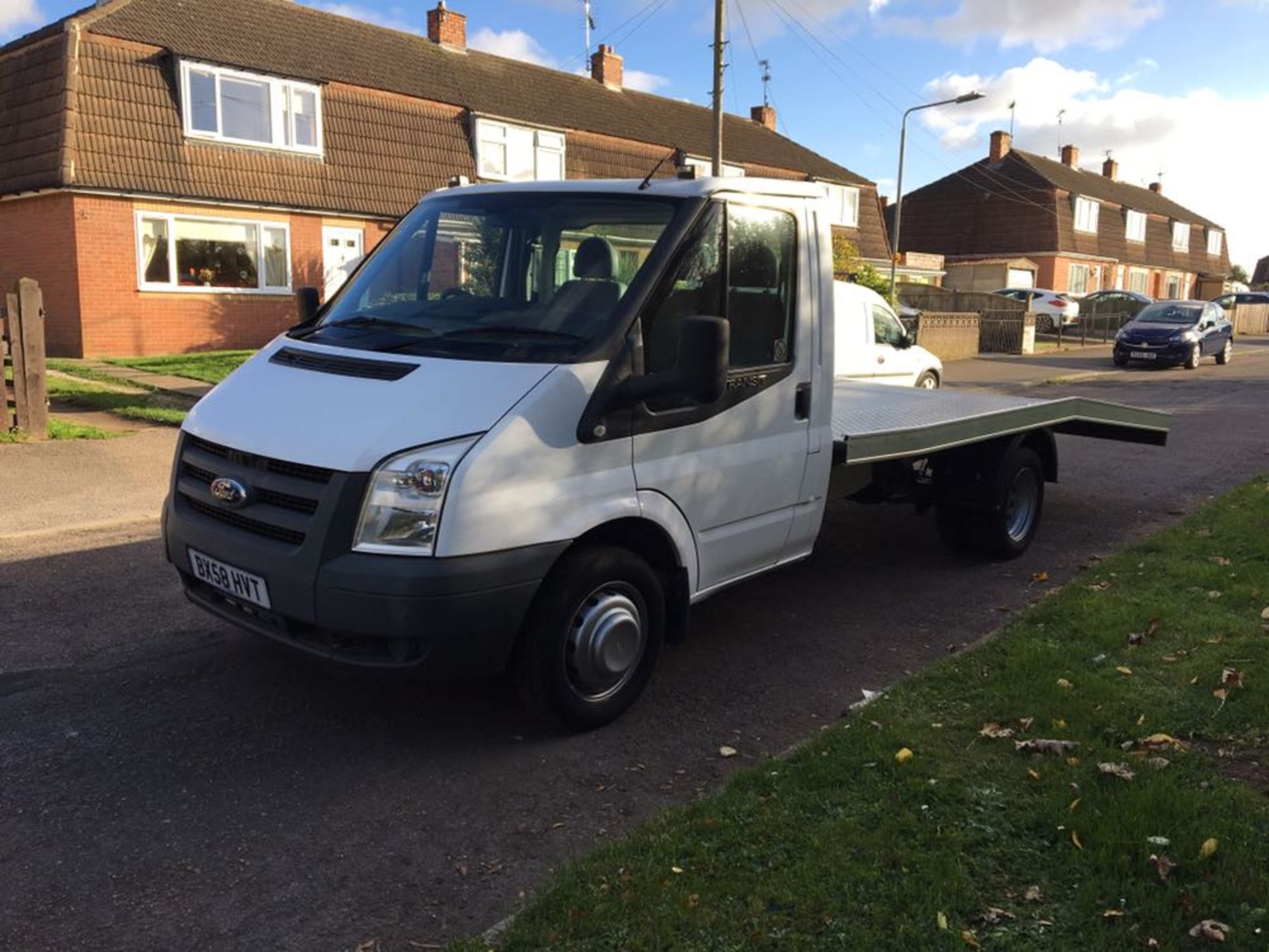 2008/58 REG FORD TRANSIT 100 T350M RWD RECOVERY TRUCK WITH BEAVERTAIL *NO VAT* - Image 2 of 9