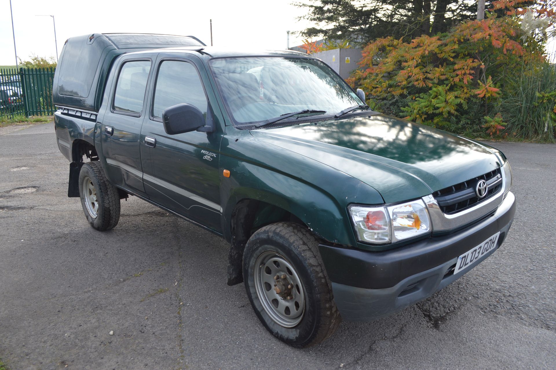 2003/03 REG TOYOTA HILUX D-4D EX 270 PICK-UP, SHOWING 1 OWNER, 2.5 DIESEL