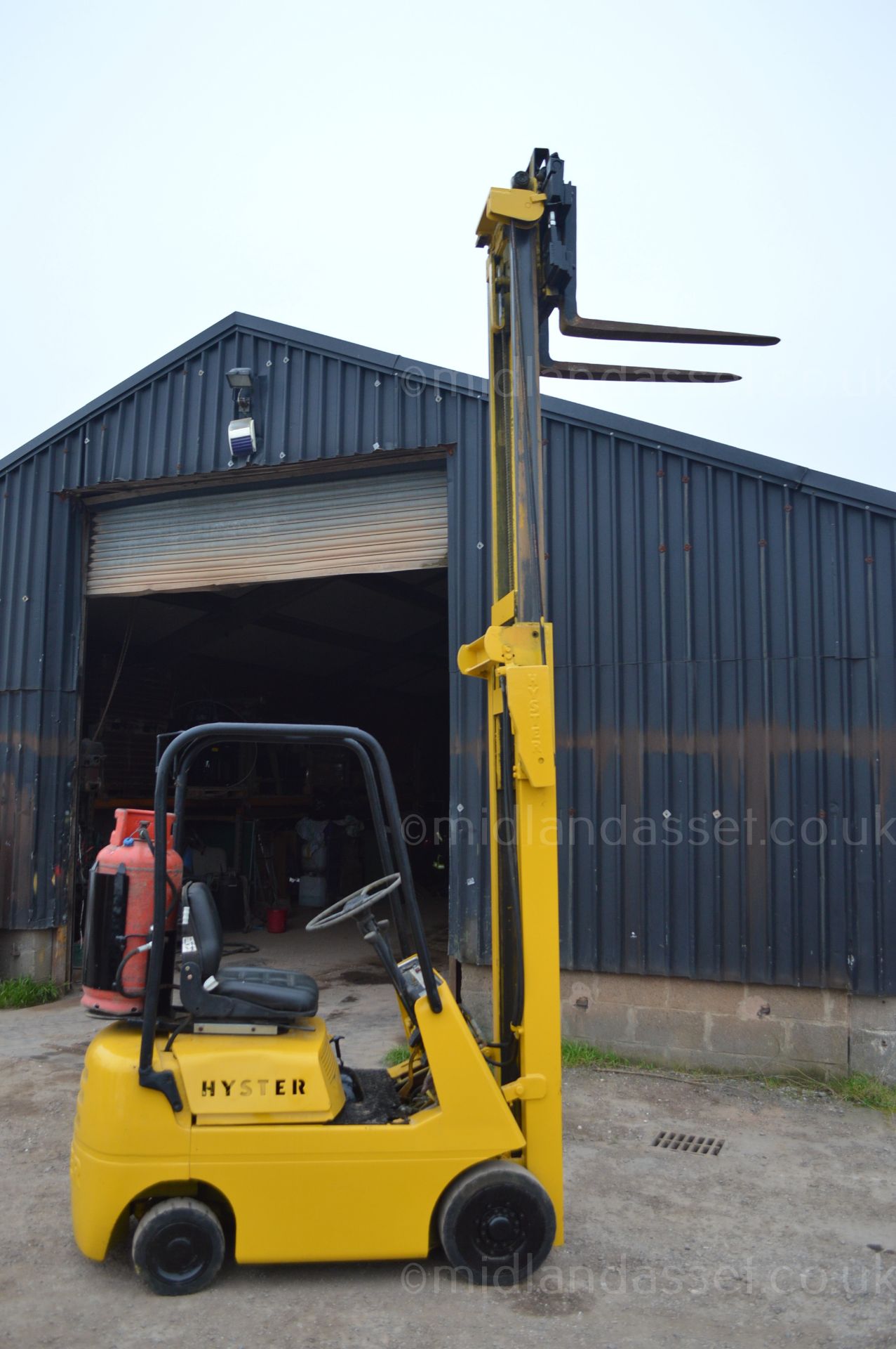 HYSTER LPG MONOTROL FORK TRUCK - Image 5 of 10