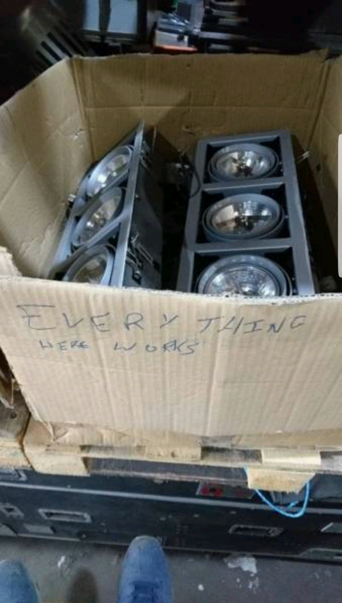 VARIOUS USED LIGHT FITTINGS UNTESTED *NO VAT* - Image 2 of 2