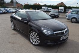 K - 2009/09 REG VAUXHALL ASTRA T-TOP EXCLUSIVE XP CDTI CONVERTIBLE *NO VAT*   DATE OF