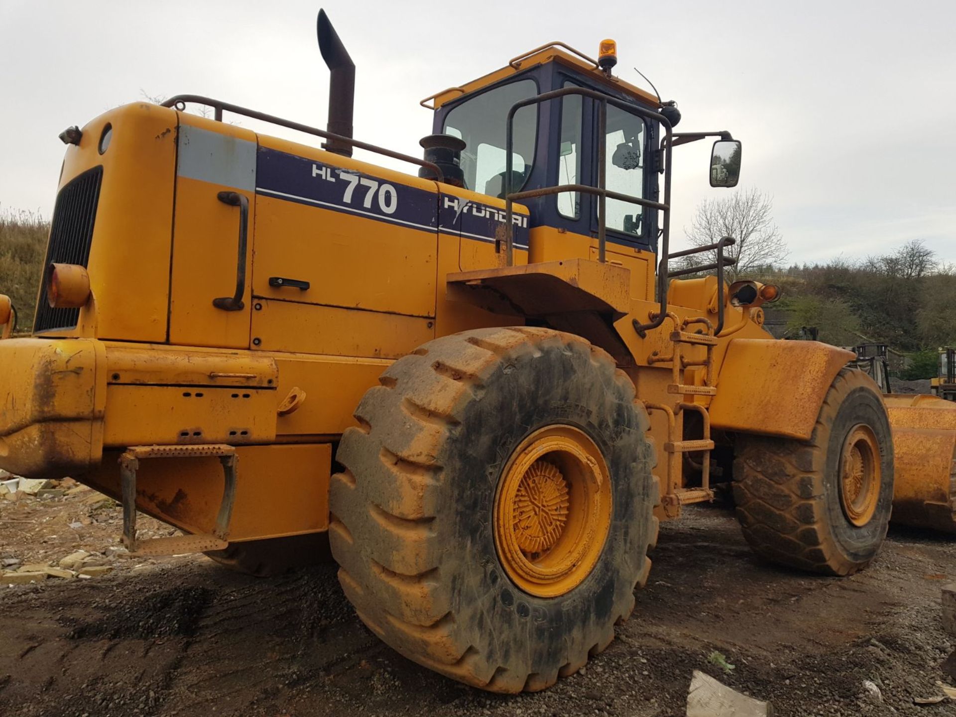 UNKNOWN YEAR HYUNDAI HL770 LOADING SHOVEL WHEEL LOADER 22,500KG OPERATING WEIGHT *PLUS VAT* - Image 5 of 18