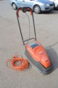 FLYMO TURBO COMPACT 330 GRASS COLLECTING ELECTRIC HOVER LAWN MOWER *NO VAT*