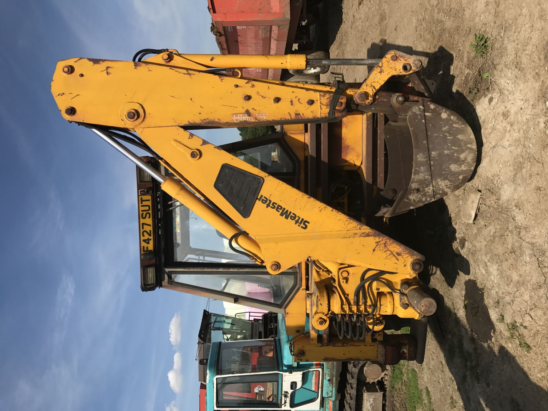 1989/F REG JCB SITEMASTER 3CX, SHOWING 1 FORMER KEEPER *PLUS VAT* - Image 4 of 7