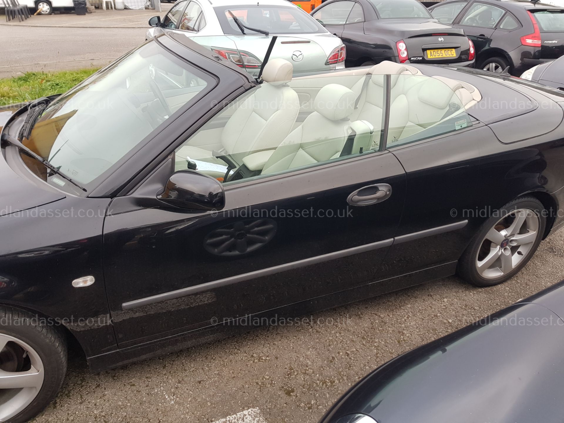 2005/05 REG SAAB 9-3 VECTOR 150 BHP CONVERTIBLE, SHOWING 2 FORMER KEEPERS *NO VAT*