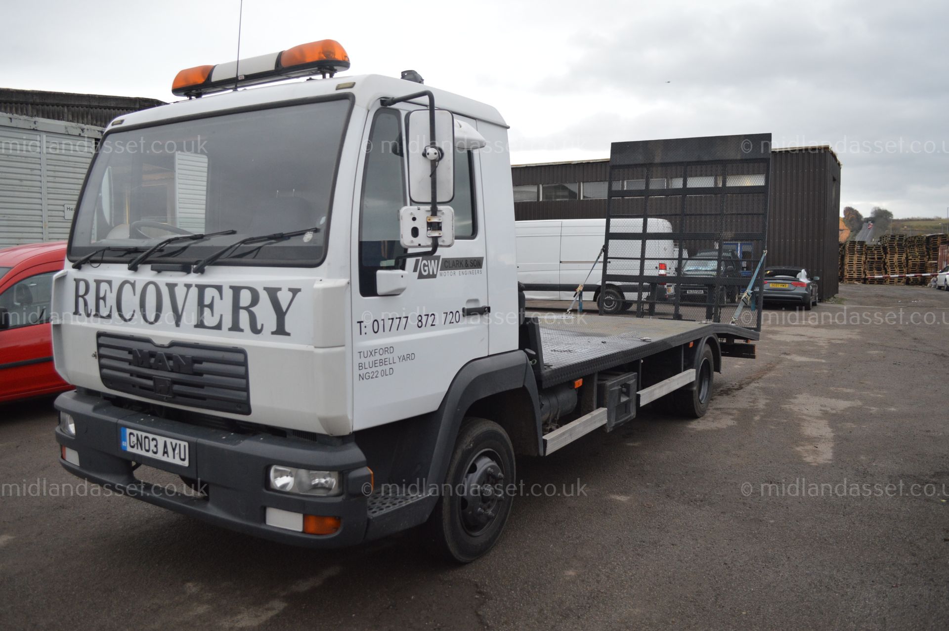 2003/03 REG MAN L 2000 RECOVERY TRUCK - Image 3 of 15