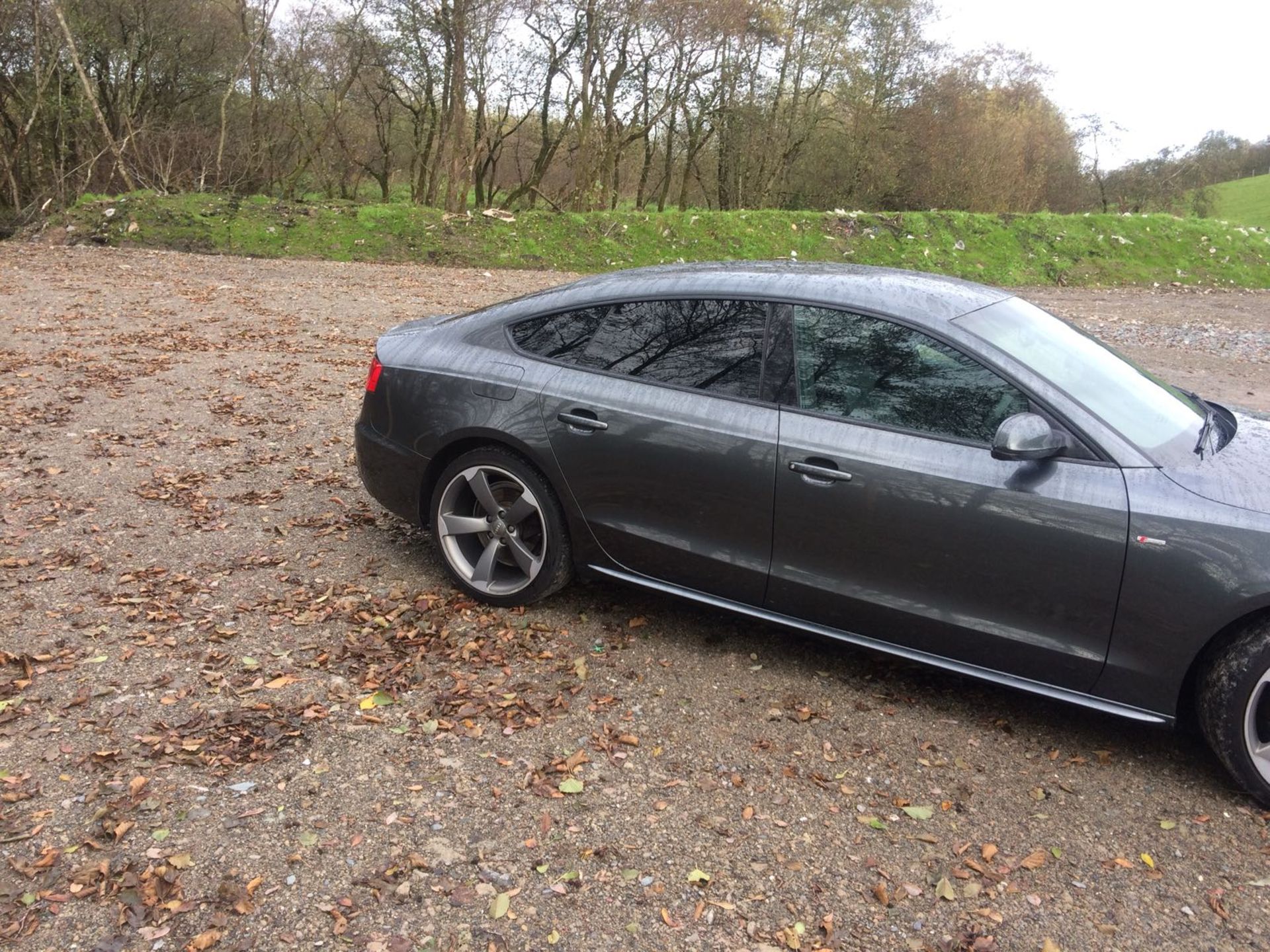 2013/13 REG AUDI A5 S LINE BLACK EDITION 3.0 DIESEL, SHOWING 1 FORMER KEEPER *NO VAT* - Image 2 of 16