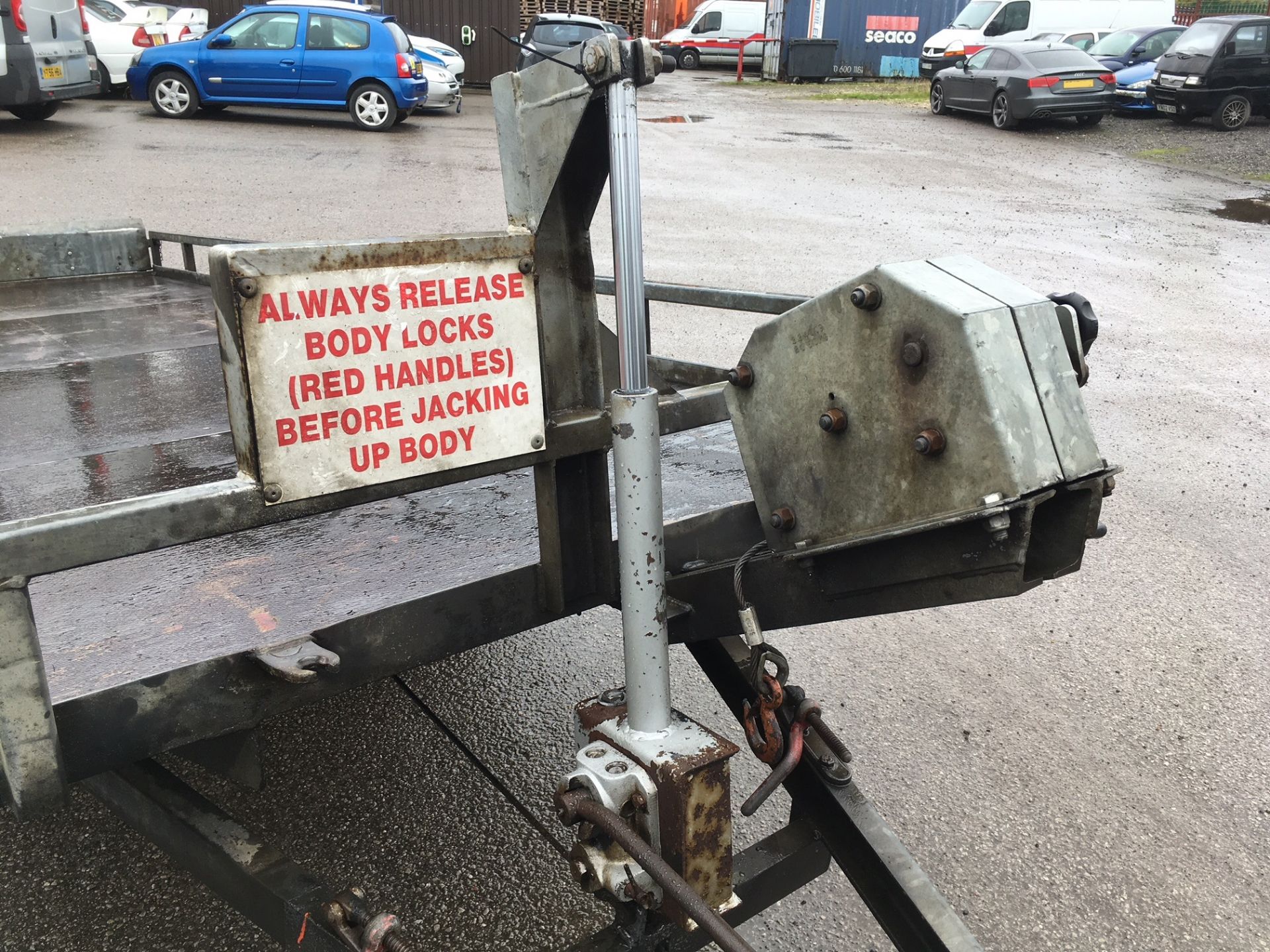 GRAHAM EDWARDS 2.6T TILT, TWIN AXLE PLANT / CAR TRAILER WITH WINCH *NO VAT* - Image 13 of 13