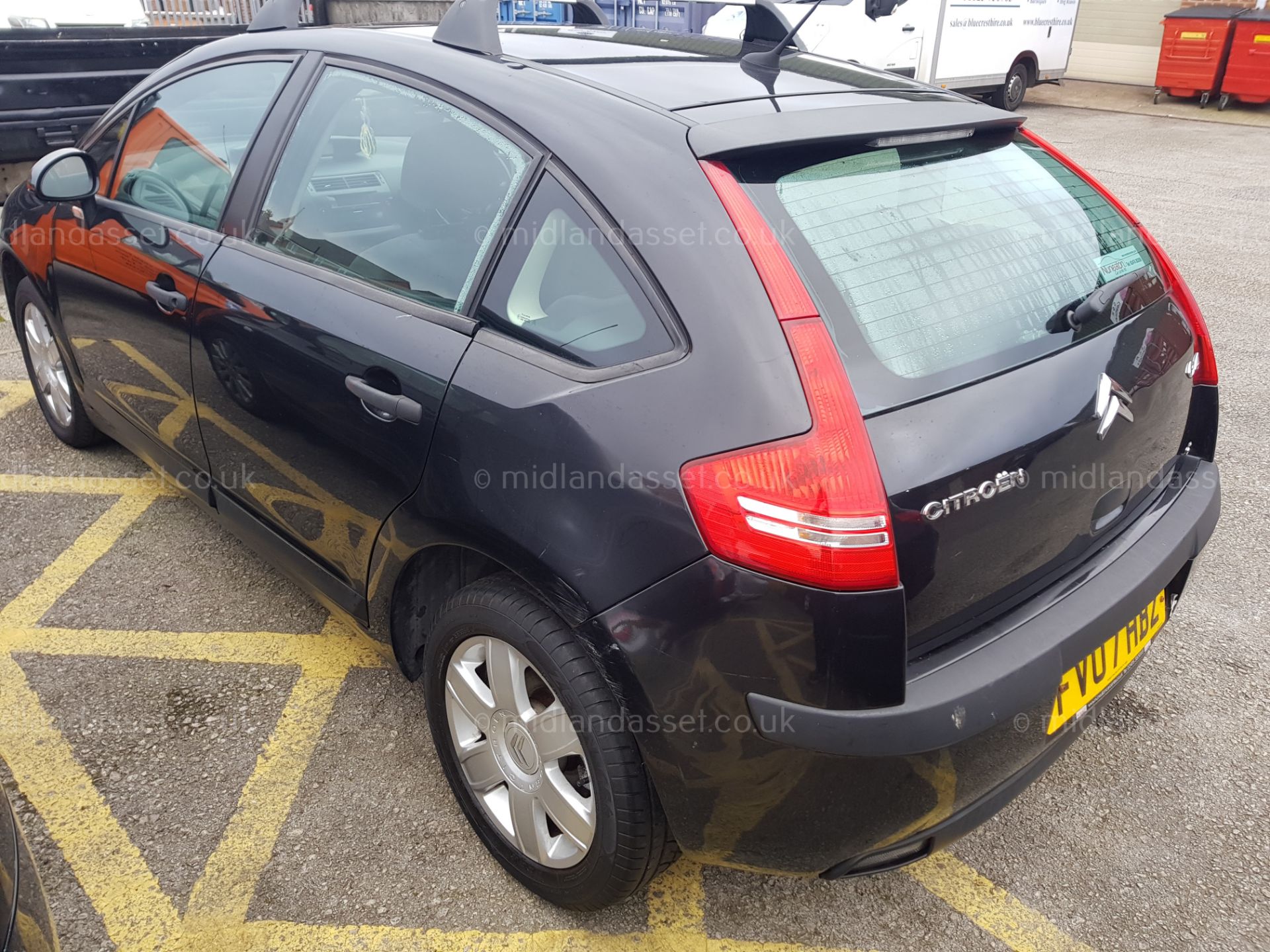 2007/07 REG CITROEN C4 SX HDI AUTOMATIC, SHOWING 1 FORMER KEEPER *NO VAT* - Image 5 of 9