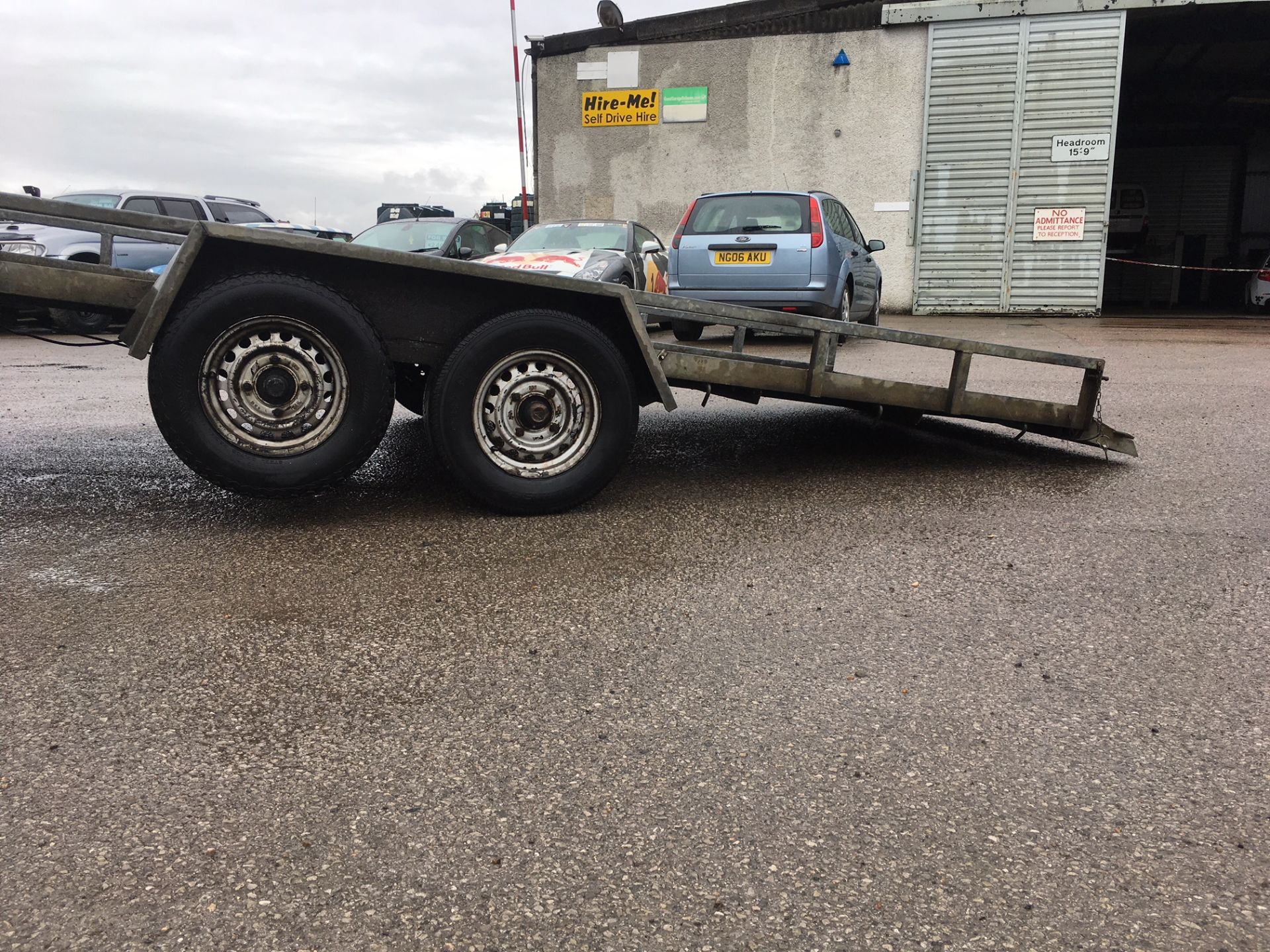 GRAHAM EDWARDS 2.6T TILT, TWIN AXLE PLANT / CAR TRAILER WITH WINCH *NO VAT* - Image 11 of 13