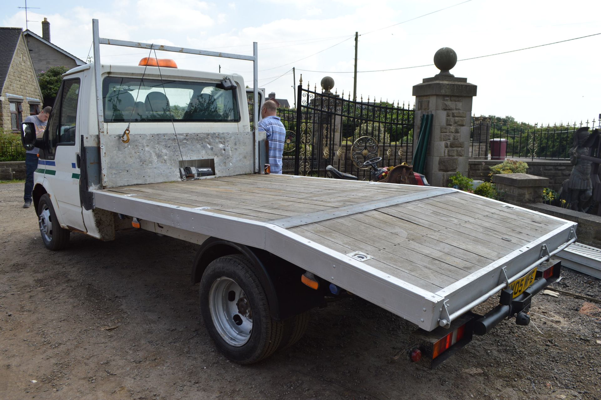 2005/05 REG FORD TRANSIT 350 MWB TURBO DIESEL BEAVERTAIL *PLUS VAT* - Image 5 of 9