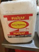 FLUXAF PVCU-RESTORER 2 X 5L  FLUID BASED PH NEUTRAL WATER BASED RESTORER IS SUITABLE FOR REMOVING