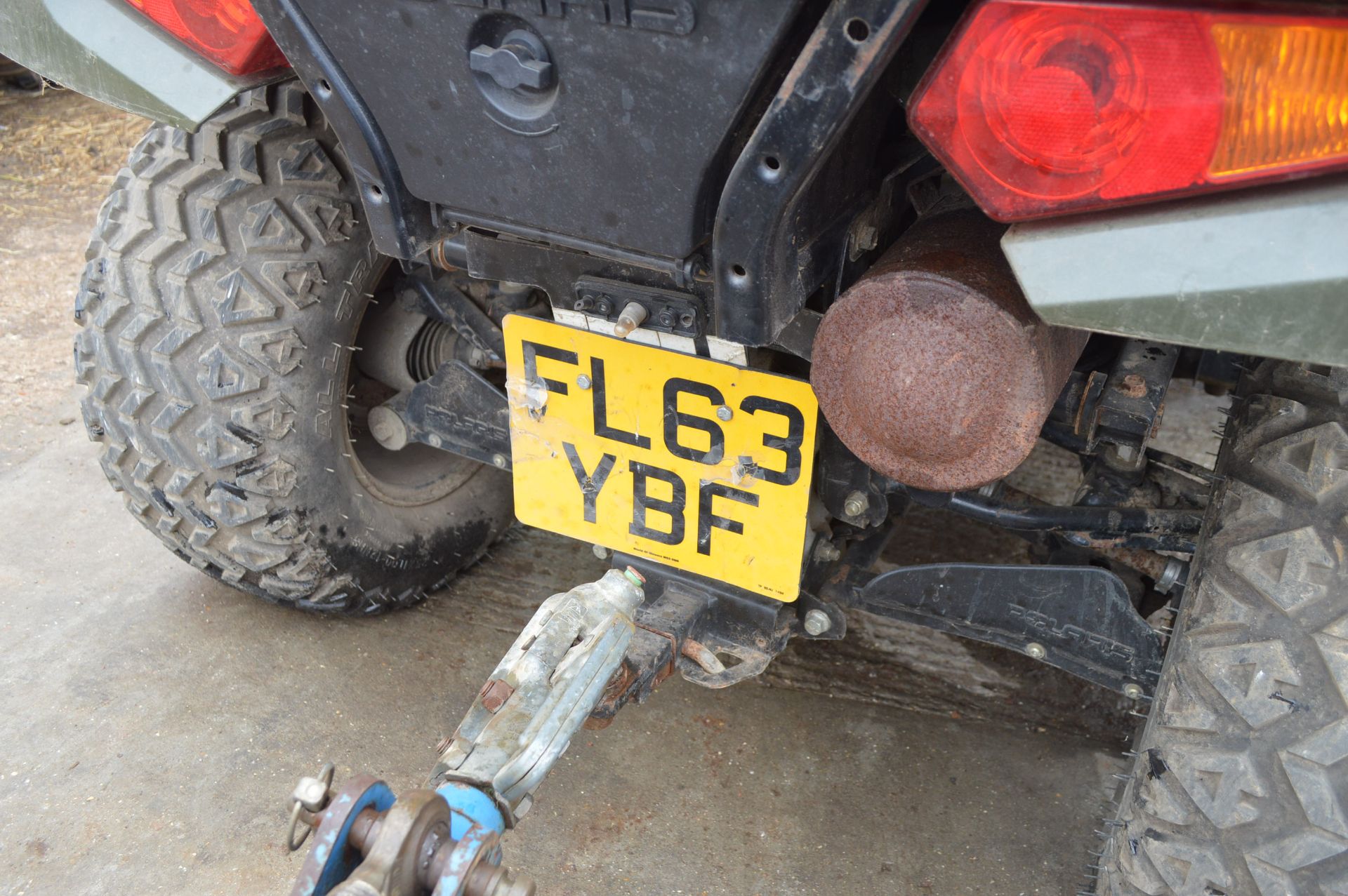 2013/ 63 REG GREEN POLARIS SPORTSMAN FOREST 500CC QUADBIKE, MOT UNTIL JUNE 2018 *PLUS VAT* - Image 4 of 11