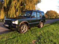 2002/02 REG LAND ROVER DISCOVERY TD5 ES AUTOMATIC, SHOWING 4 FORMER KEEPERS *NO VAT*