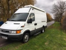 2002/02 REG IVECO-FORD DAILY (S2000) PANEL VAN IDEAL CAMPER CONVERSION