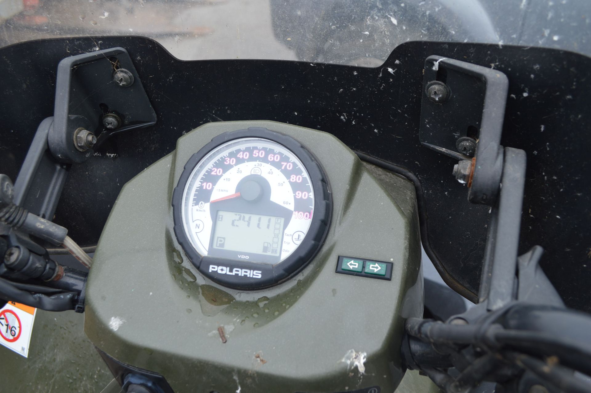 2013/ 63 REG GREEN POLARIS SPORTSMAN FOREST 500CC QUADBIKE, MOT UNTIL JUNE 2018 *PLUS VAT* - Image 7 of 11