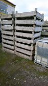 250 X £1 EA CLEAN SOLID PINE EX-MUSHROOM BOXES/TRAYS RECLAIMATION YARD £1