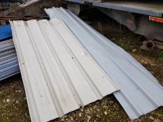 MIXED ROOFING SHED SHEETS OF VARIOUS CORRUGATED CLADDING