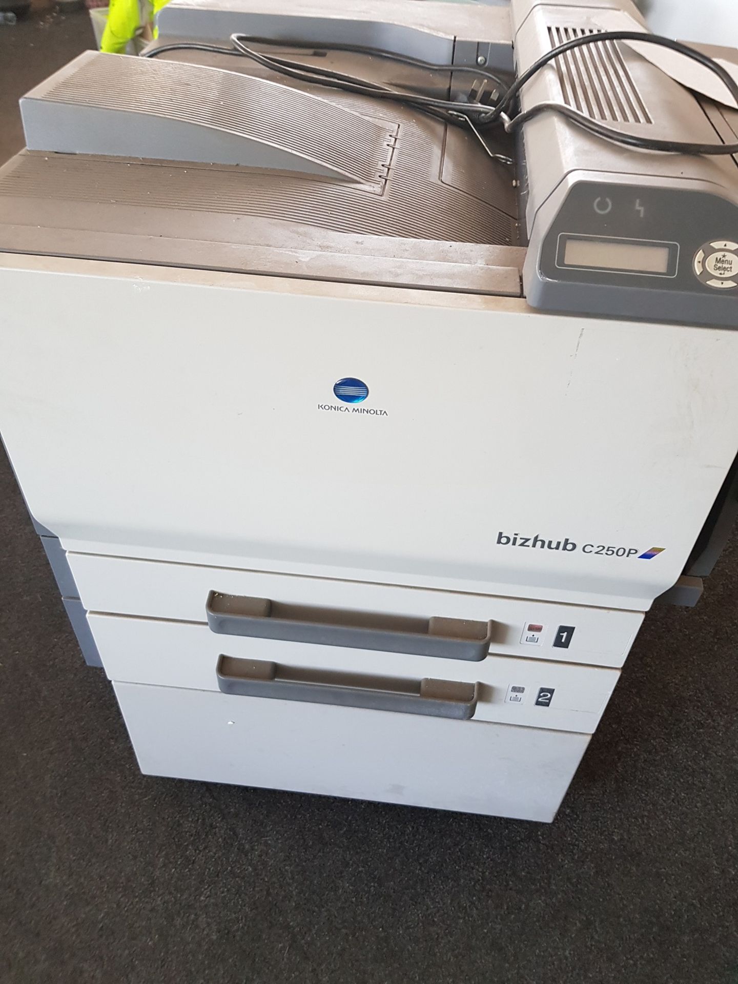 KONICA MINOLTA BIZHUB C250P PRINTER (UNTESTED) - Image 2 of 3