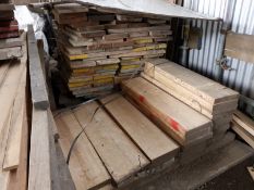 4 X PALLETS OF 3FT, 4FT AND OFFCUT SCAFFOLD BOARDS