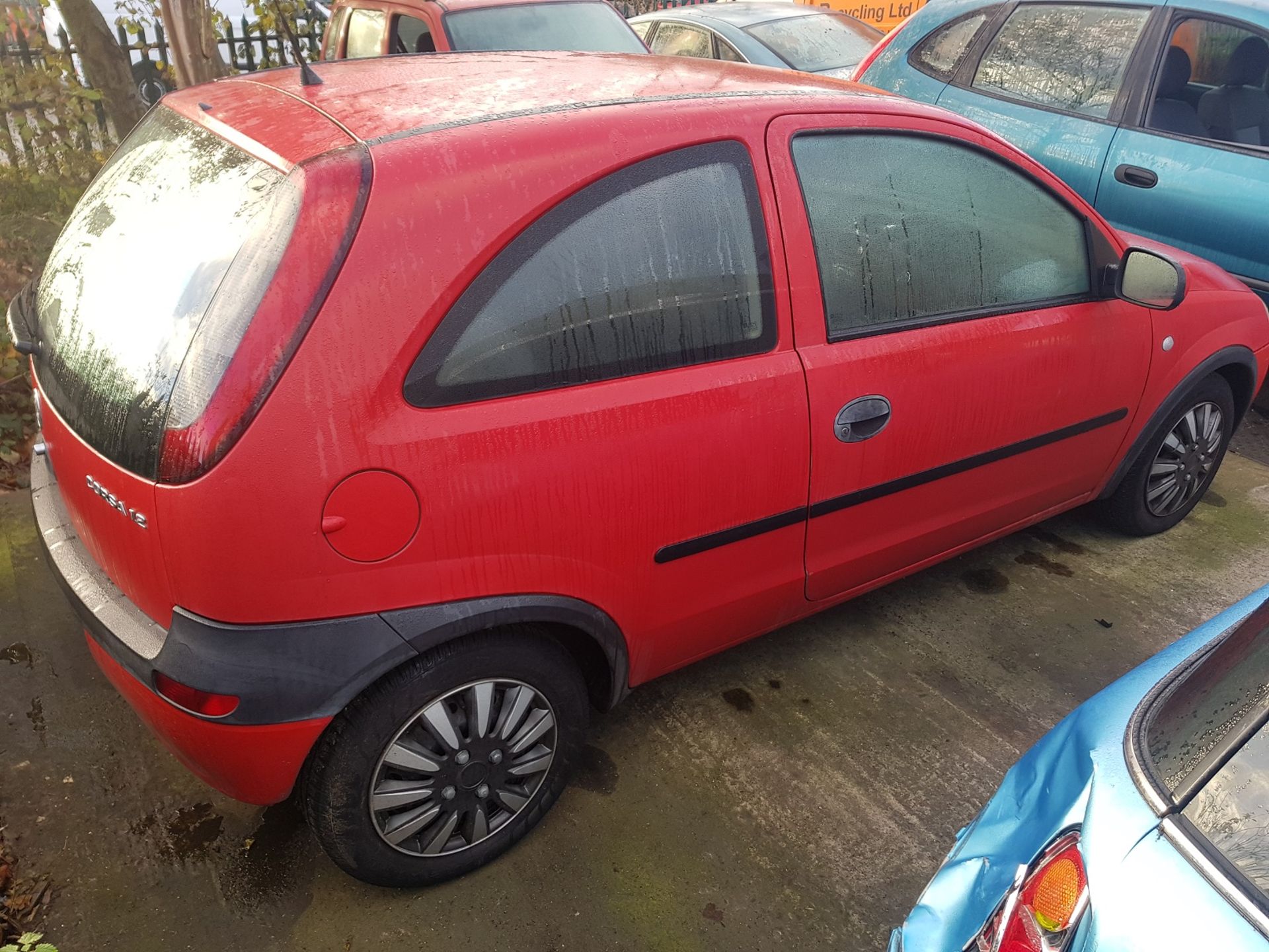 2003/52 REG VAUXHALL CORSA CLUB 16V RED 3 DOOR HATCHBACK 1.2 PETROL *NO VAT* - Image 4 of 9