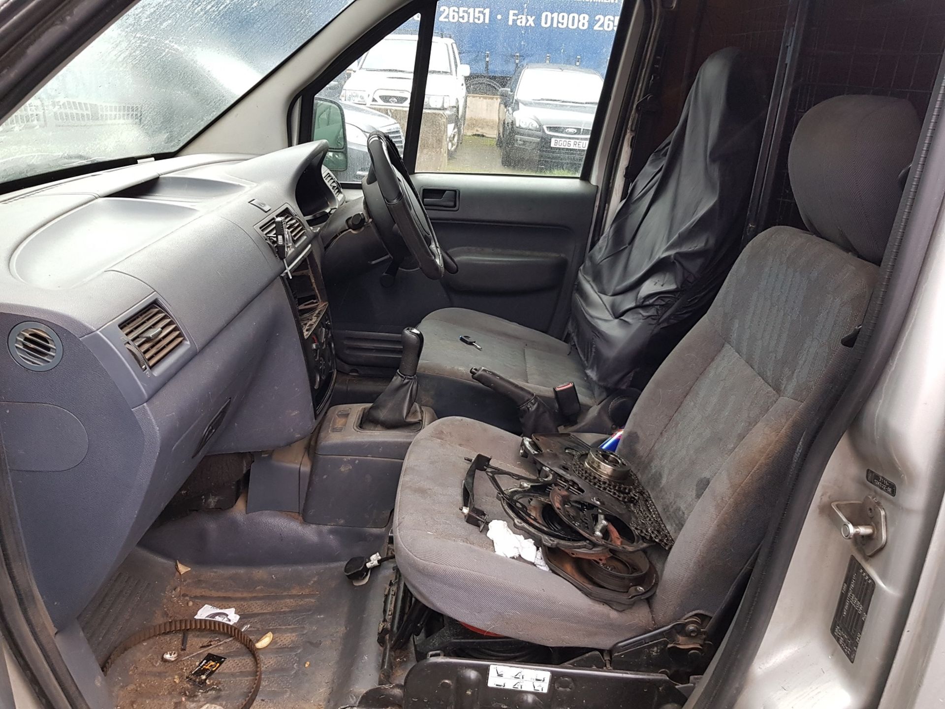 2007/07 REG FORD TRANSIT CONNECT T230 L90 1.8 DIESEL PANEL VAN, SELLING AS SPARES / REPAIRS - Image 9 of 15