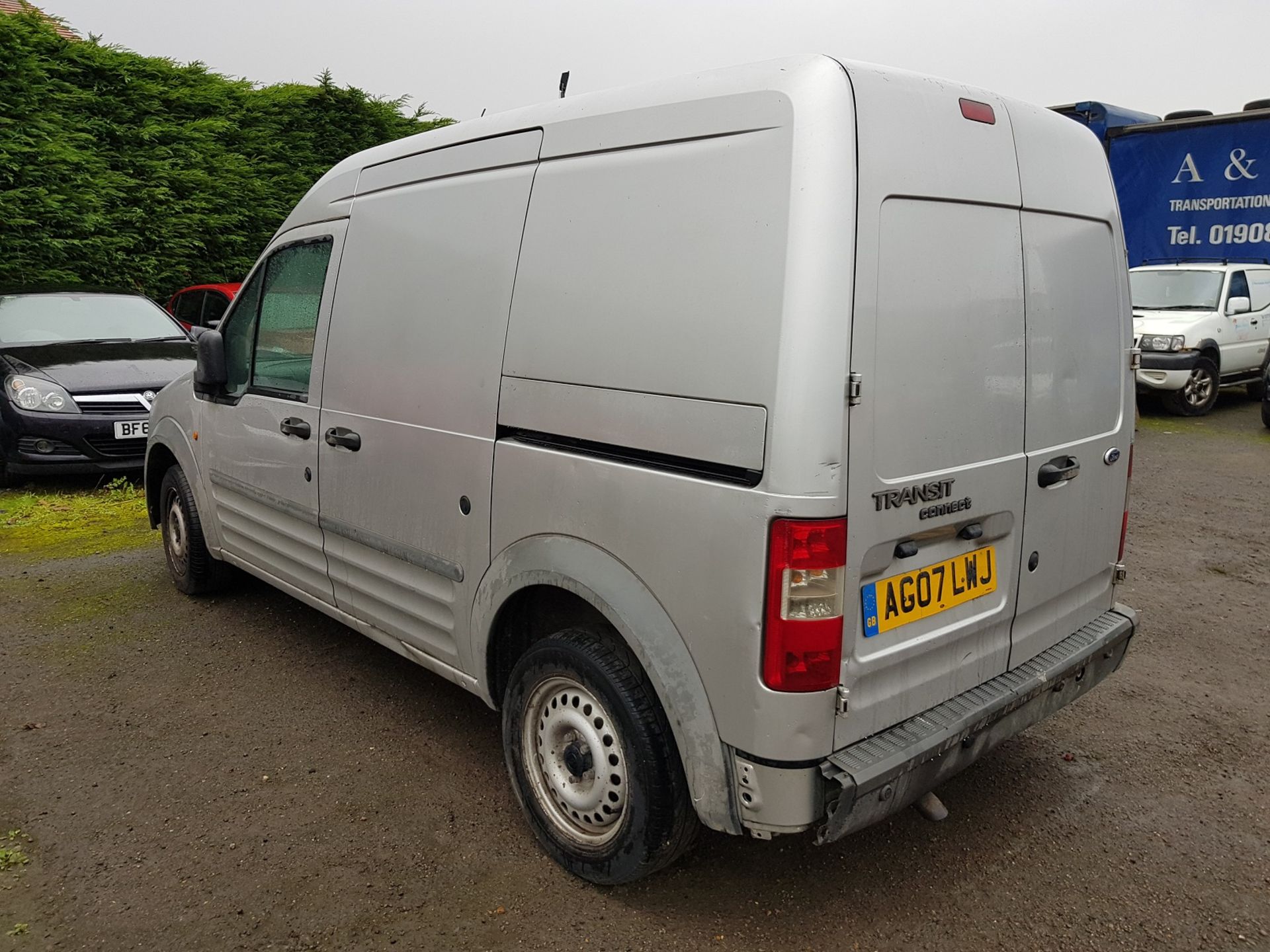 2007/07 REG FORD TRANSIT CONNECT T230 L90 1.8 DIESEL PANEL VAN, SELLING AS SPARES / REPAIRS - Image 4 of 15