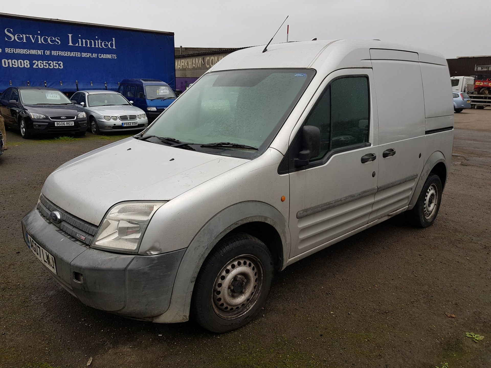 2007/07 REG FORD TRANSIT CONNECT T230 L90 1.8 DIESEL PANEL VAN, SELLING AS SPARES / REPAIRS - Image 3 of 15