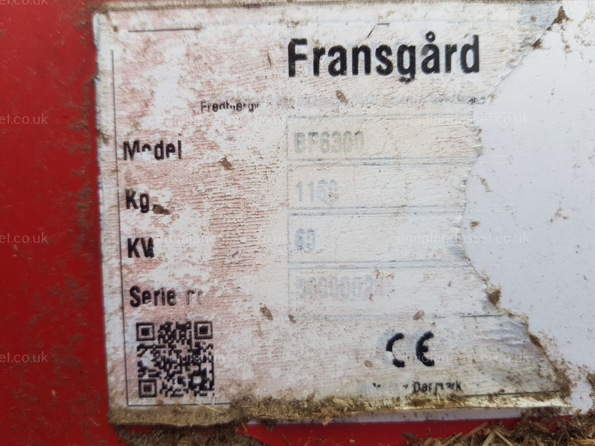 FRANSGARD BF6300 TWIN ROTOR MOUNTED RAKE - Image 9 of 9