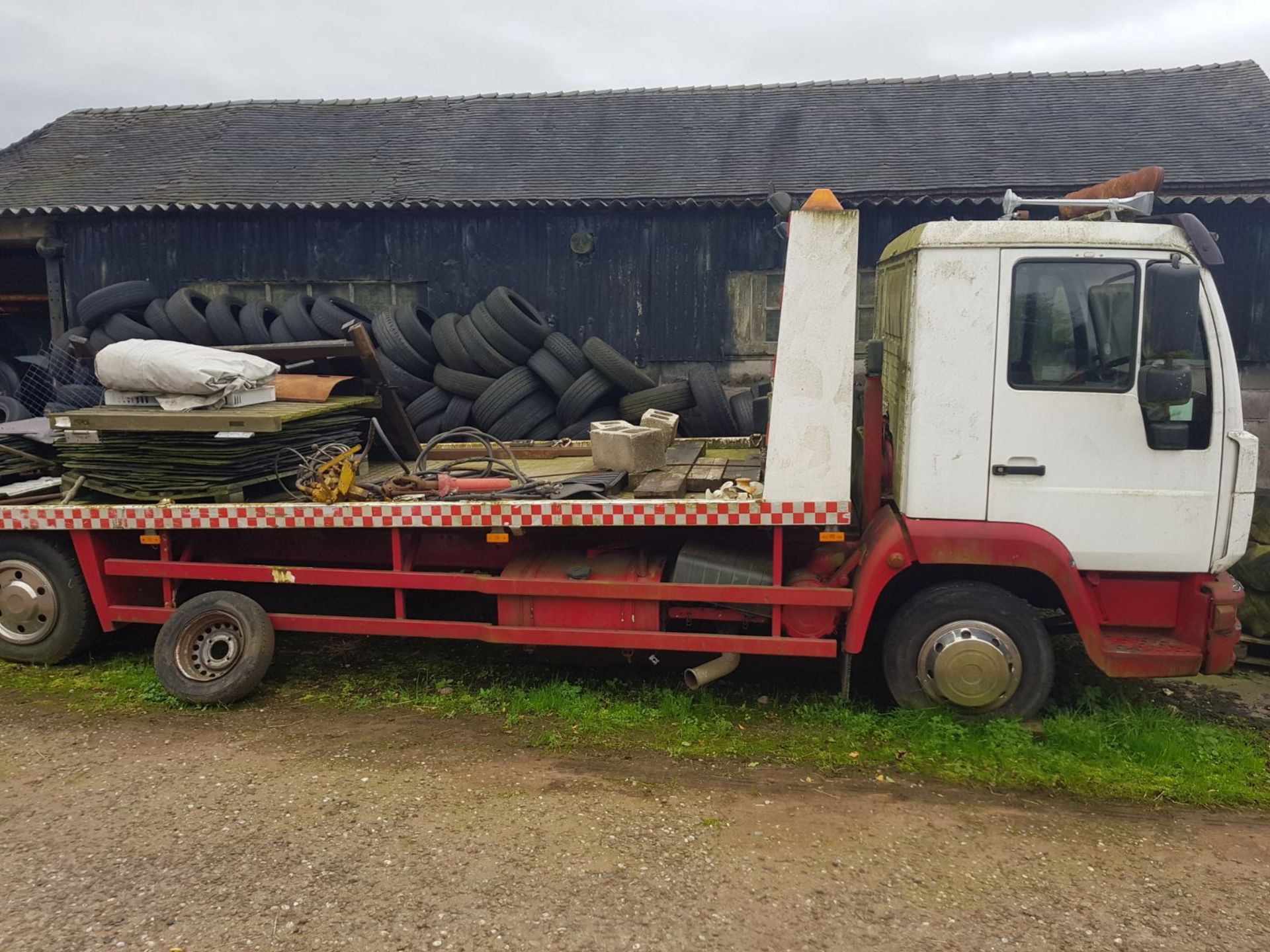 2004/04 REG MAN L2000 RECOVERY BREAKDOWN TRUCK, SHOWING 3 FORMER KEEPERS *NO VAT*