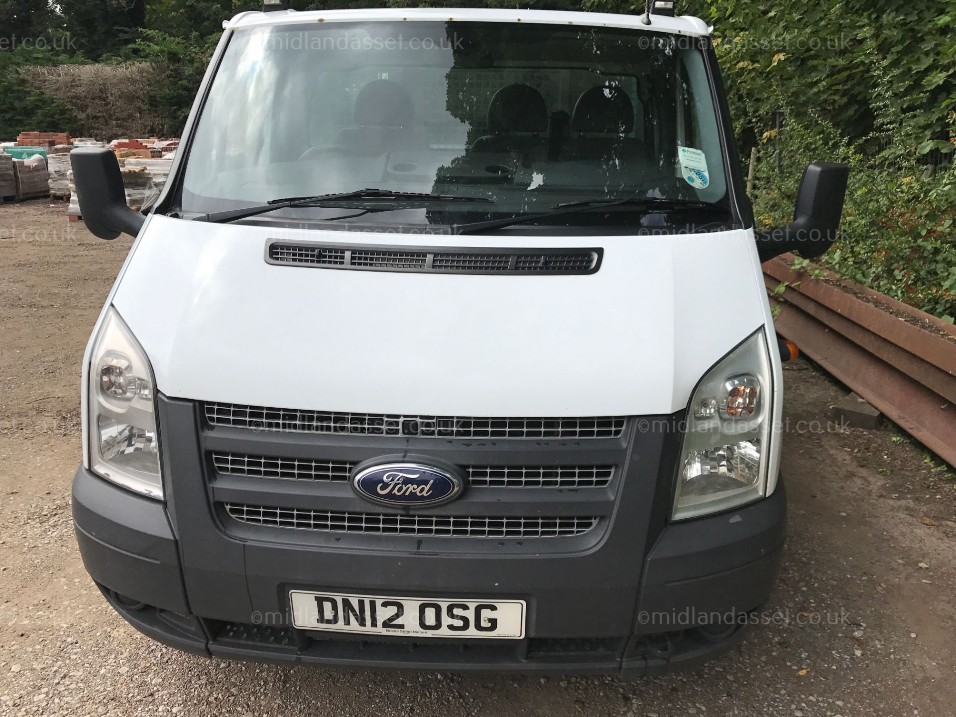 2012/12 REG FORD TRANSIT 125 T350 FWD PICK UP ONE OWNER - Image 5 of 10