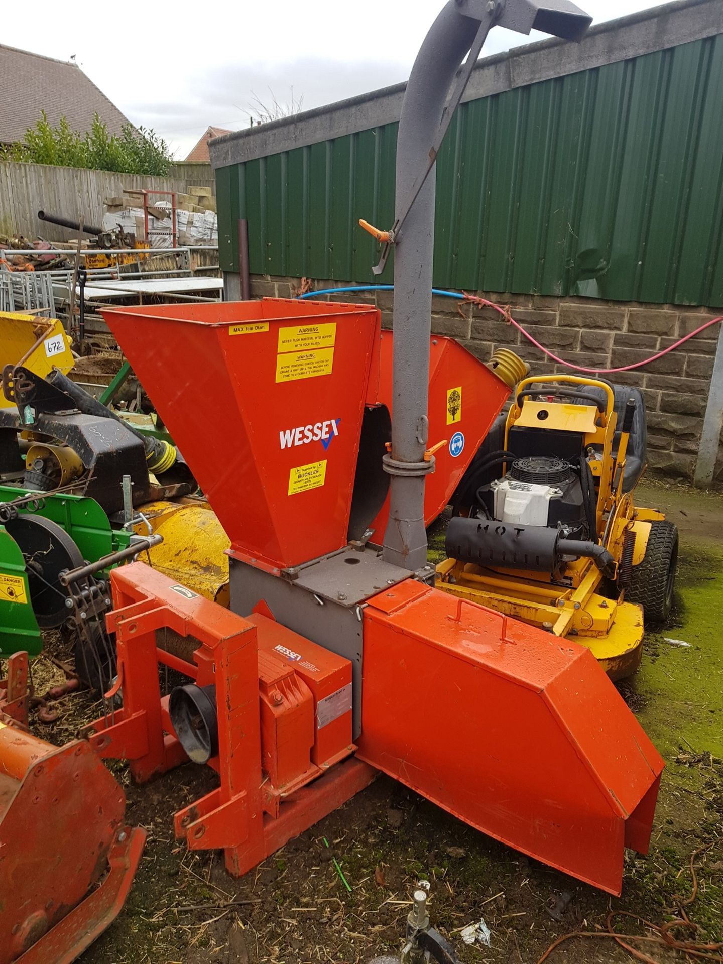 1992 WESSEX PTO WOOD CHIPPER *PLUS VAT*