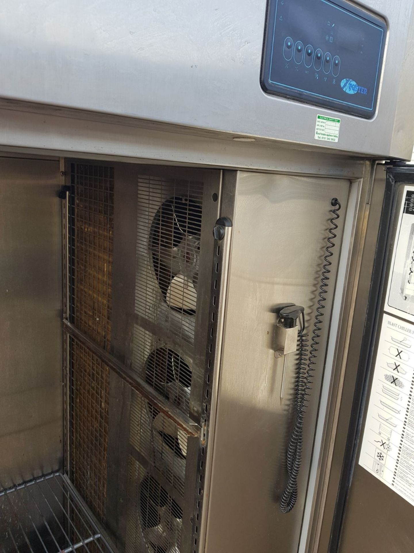 SINGLE DOOR FOSTER BLAST CHILLER BC 35 *NO VAT* - Image 3 of 6