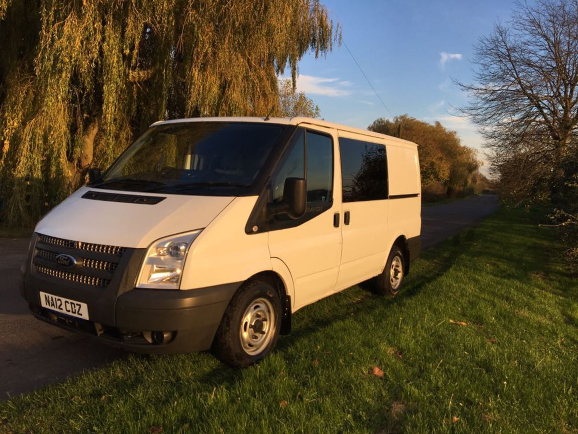 2012/12 REG FORD TRANSIT 100 T280 FWD, SHOWING 2 FORMER KEEPERS *NO VAT* - Image 2 of 9