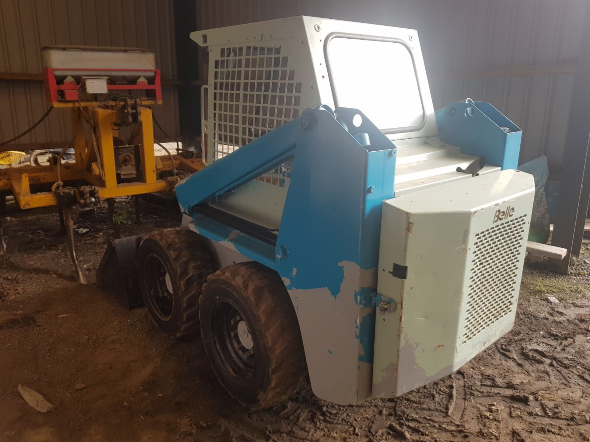 761 BELLE SKID STEER WITH PERKINS DIESEL ENGINE *PLUS VAT* - Image 4 of 10