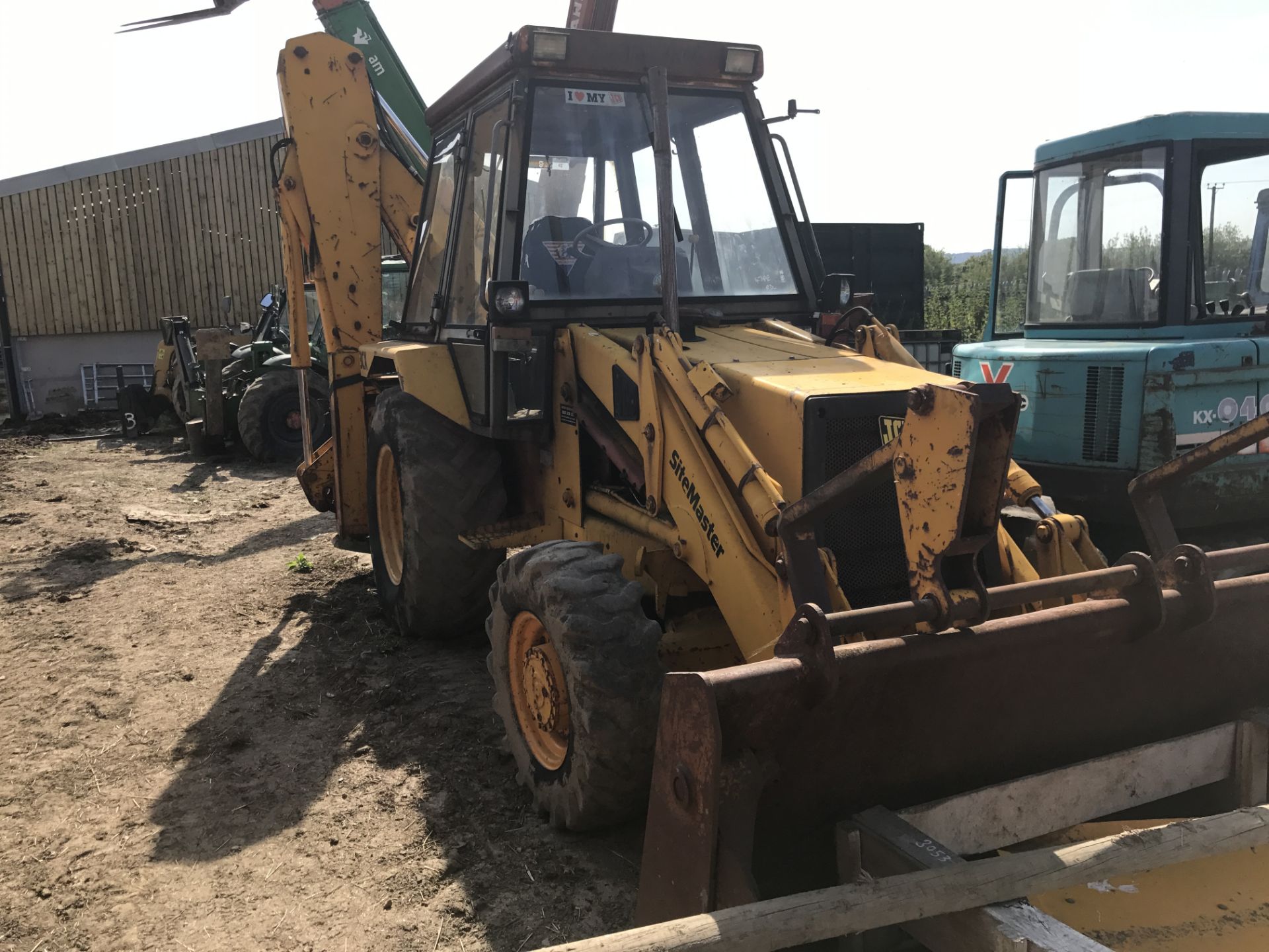 1989/F REG JCB SITEMASTER 3CX, SHOWING 1 FORMER KEEPER *PLUS VAT*