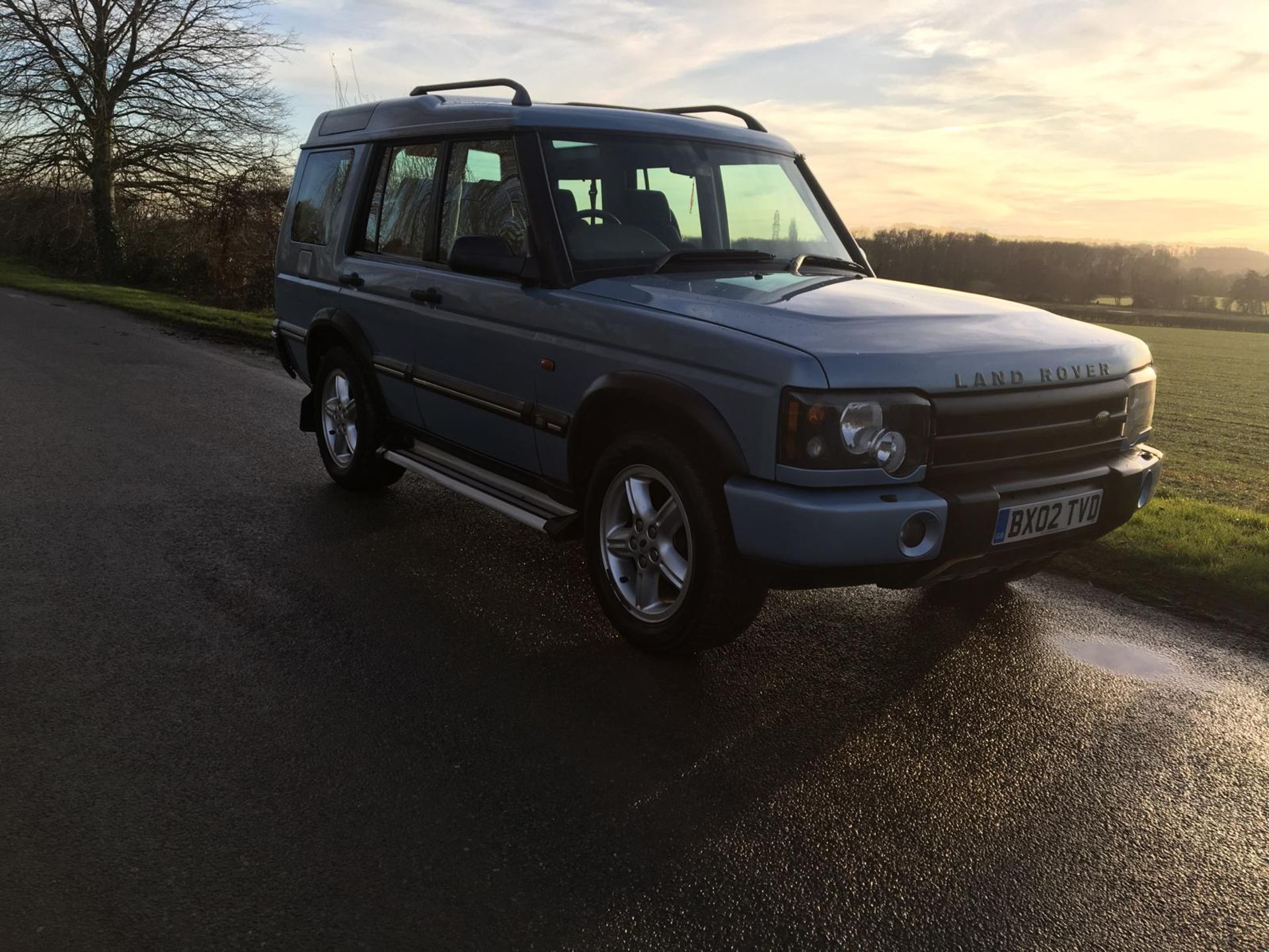 2002/02 REG LAND ROVER DISCOVERY TD5 XS BLUE 2.5 DIESEL ESTATE *NO VAT*